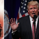 A Minuteman III missile and Trump. Both Photo Credits: Getty Images